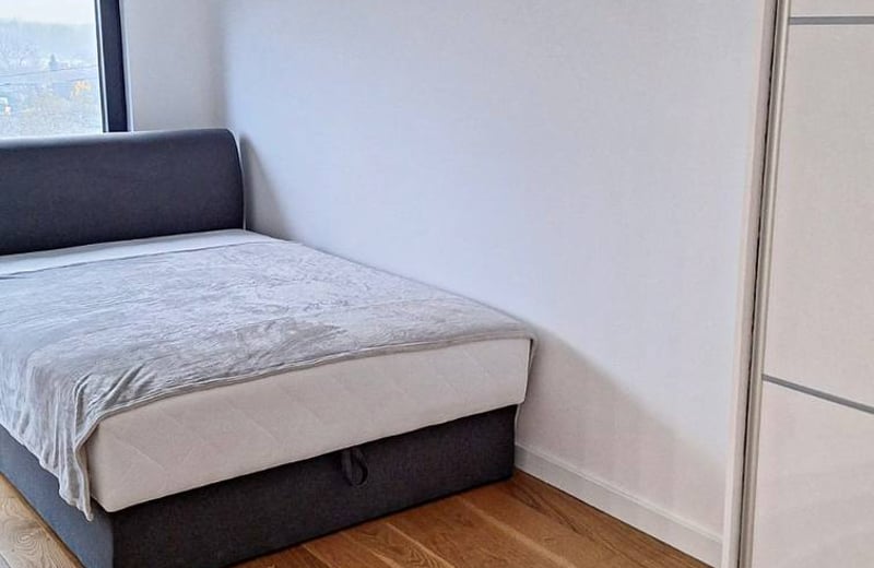 Location d’un appartement lumineux de 2 pièces, 46 m², Block A Residence, Nouveau Belgrade, Serbie